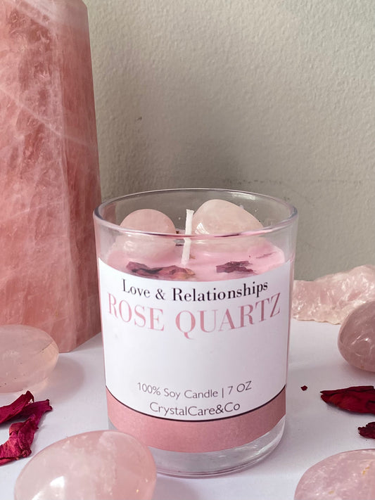 Rose quartz 7oz