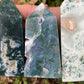 Moss agate tower