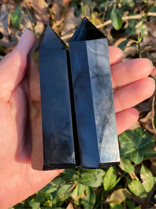Obsidian tower